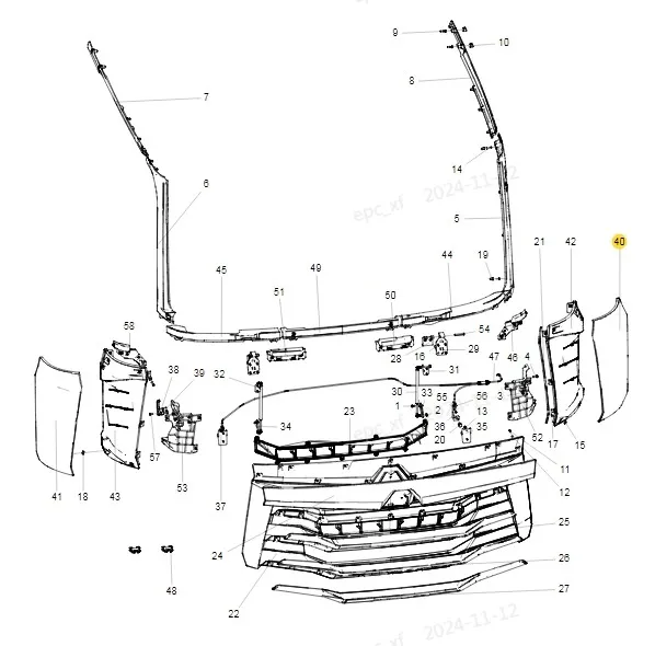 HOWO MAX cabin parts