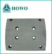 Всі нові вантажівки Sinotruk HOWO частин Az9231342018 гальмівні накладки з гарним знижкою